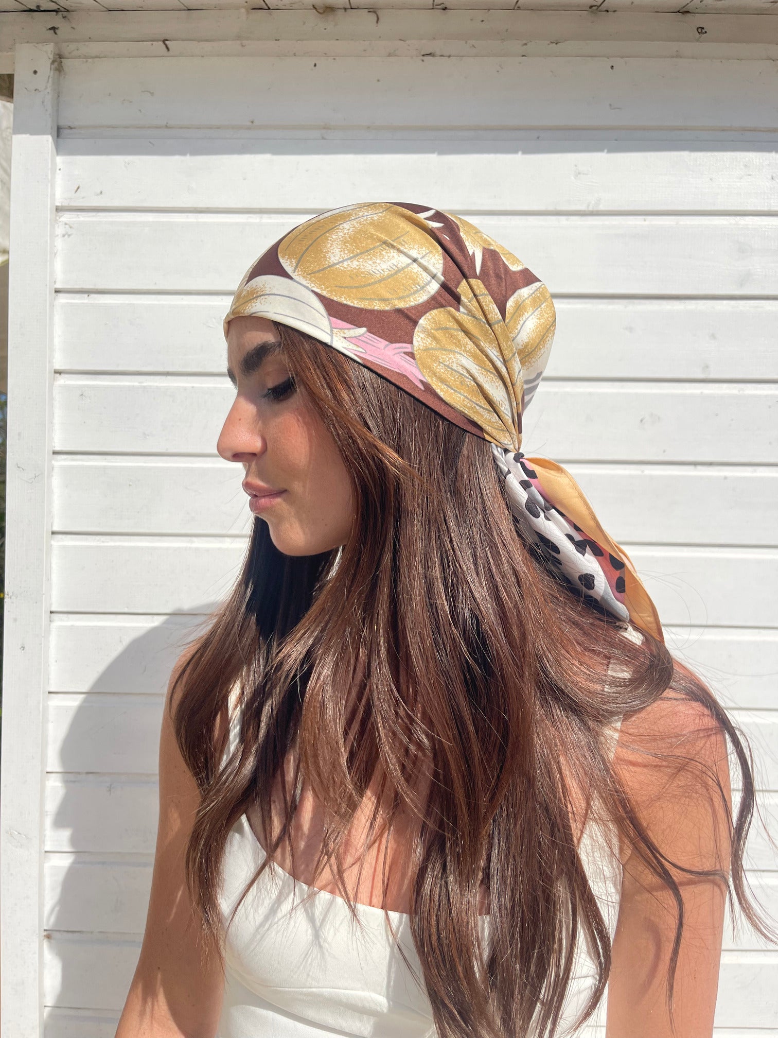 Foulard Abby – 90x90 cm – Effet Soie