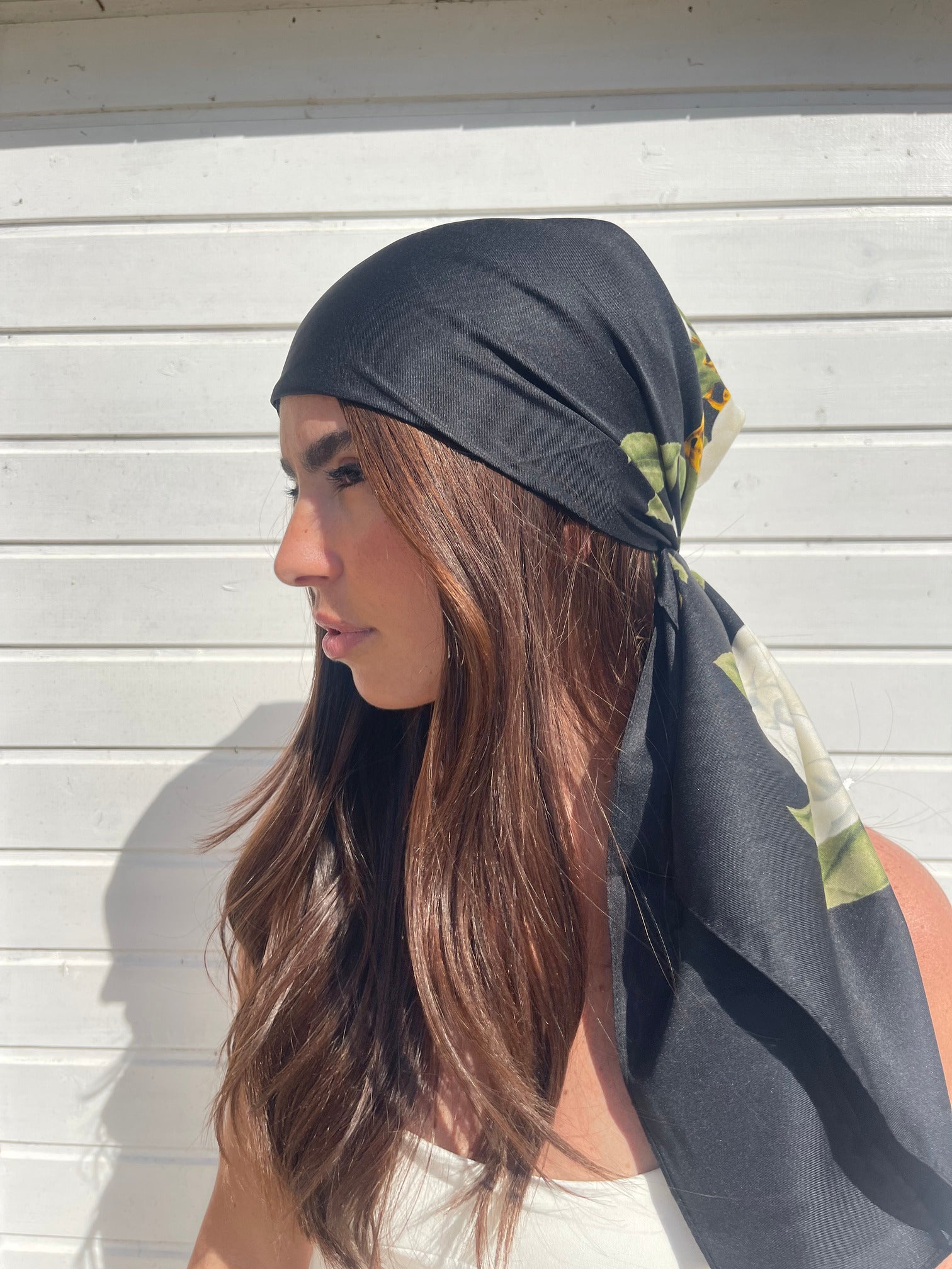 Foulard Abby – 90x90 cm – Effet Soie