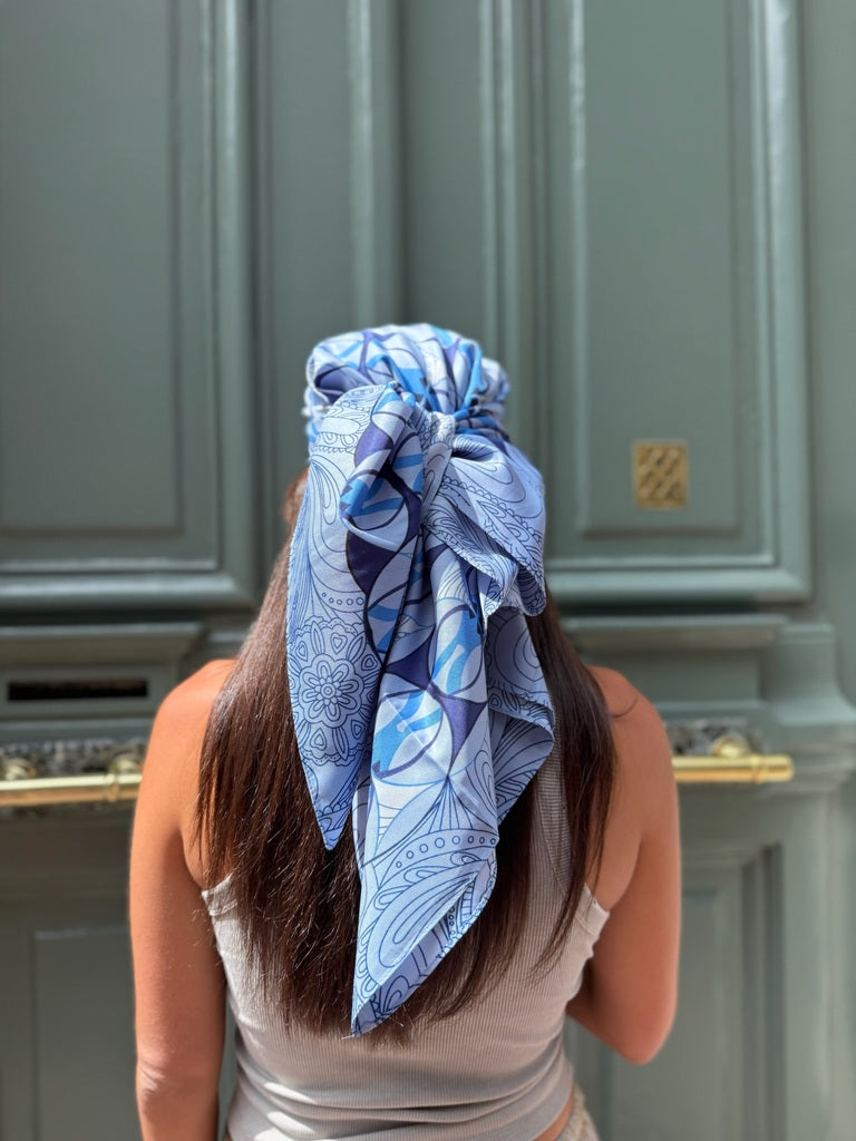 Foulard Abby – 90x90 cm – Effet Soie