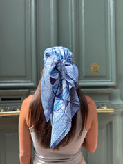 Foulard Abby – 90x90 cm – Effet Soie