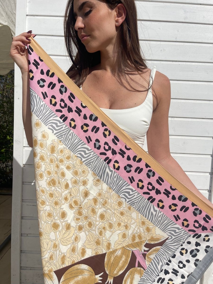 Foulard Abby – 90x90 cm – Effet Soie - Joe & Mey