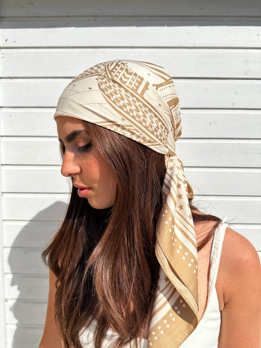 Foulard Abby – 90x90 cm – Effet Soie - Joe & Mey