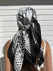 Foulard Abby – 90x90 cm – Effet Soie - Joe & Mey