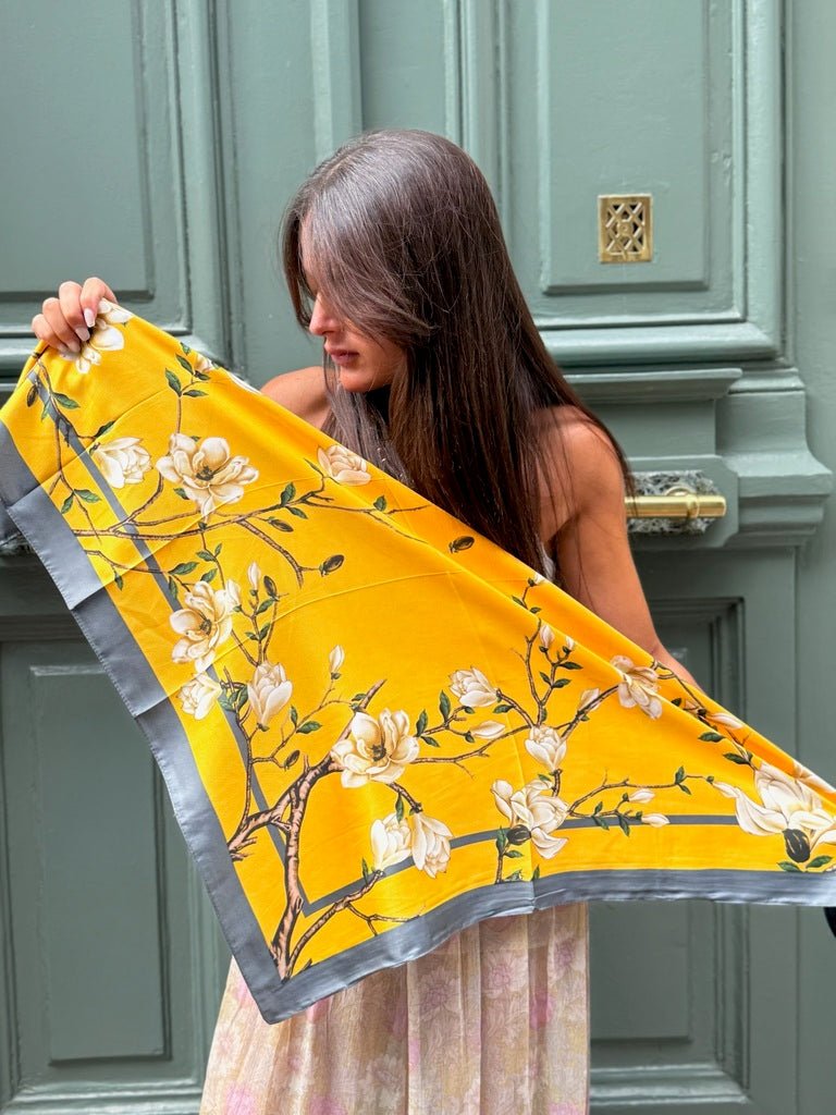 Foulard Abby – 90x90 cm – Effet Soie - Joe & Mey