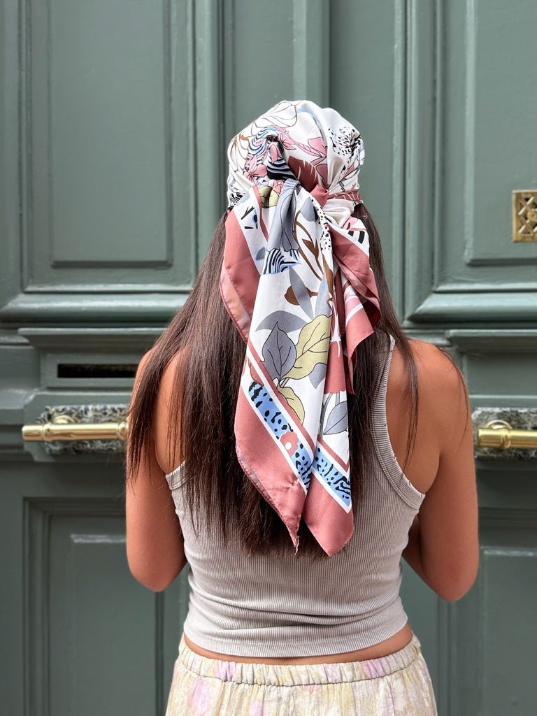 Foulard Abby – 90x90 cm – Effet Soie - Joe & Mey