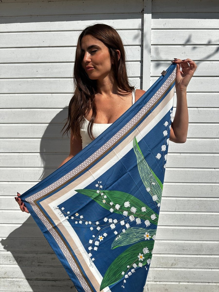 Foulard Abby – 90x90 cm – Effet Soie - Joe & Mey