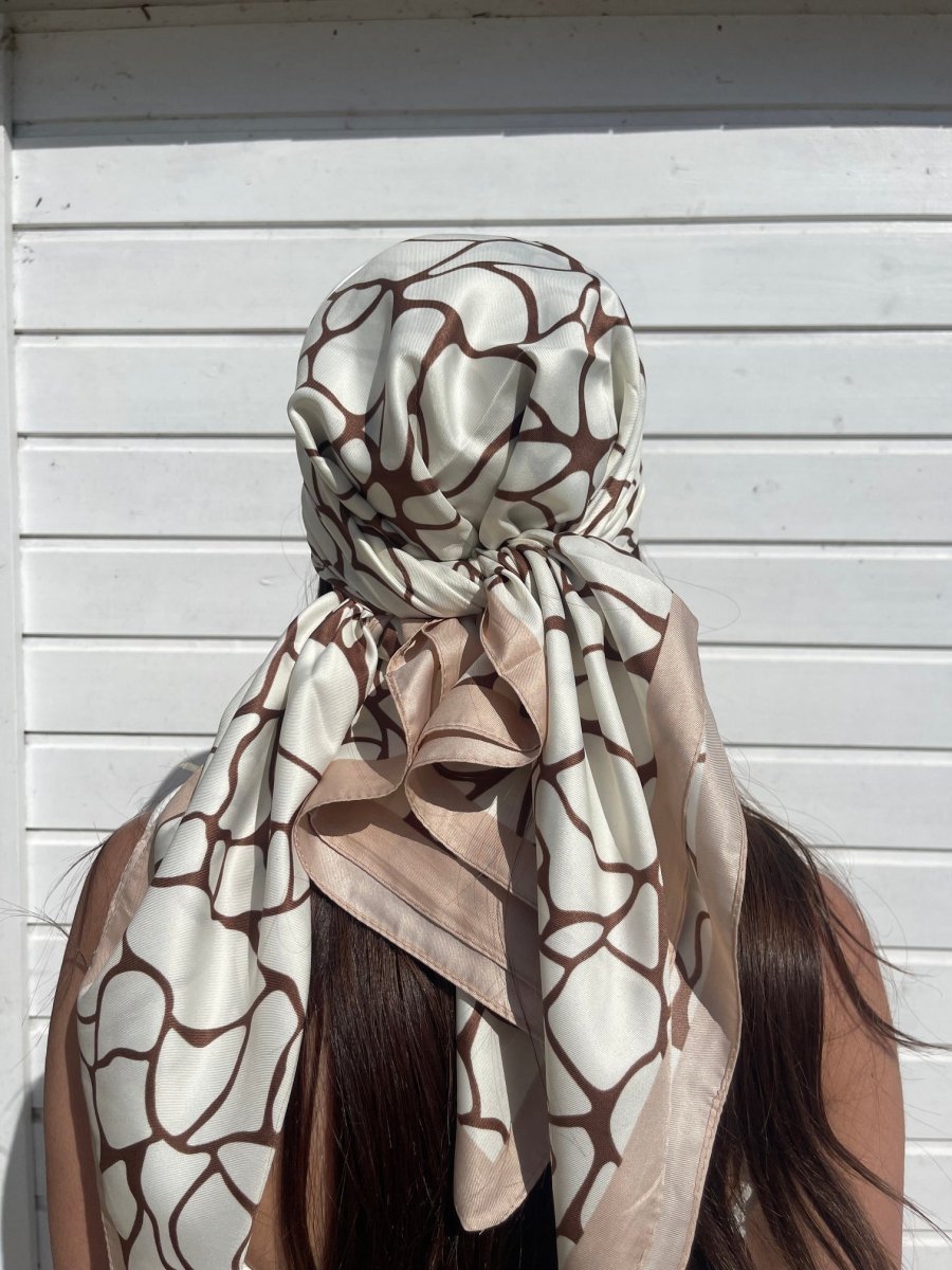Foulard Abby – 90x90 cm – Effet Soie - Joe & Mey