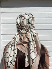 Foulard Abby – 90x90 cm – Effet Soie - Joe & Mey