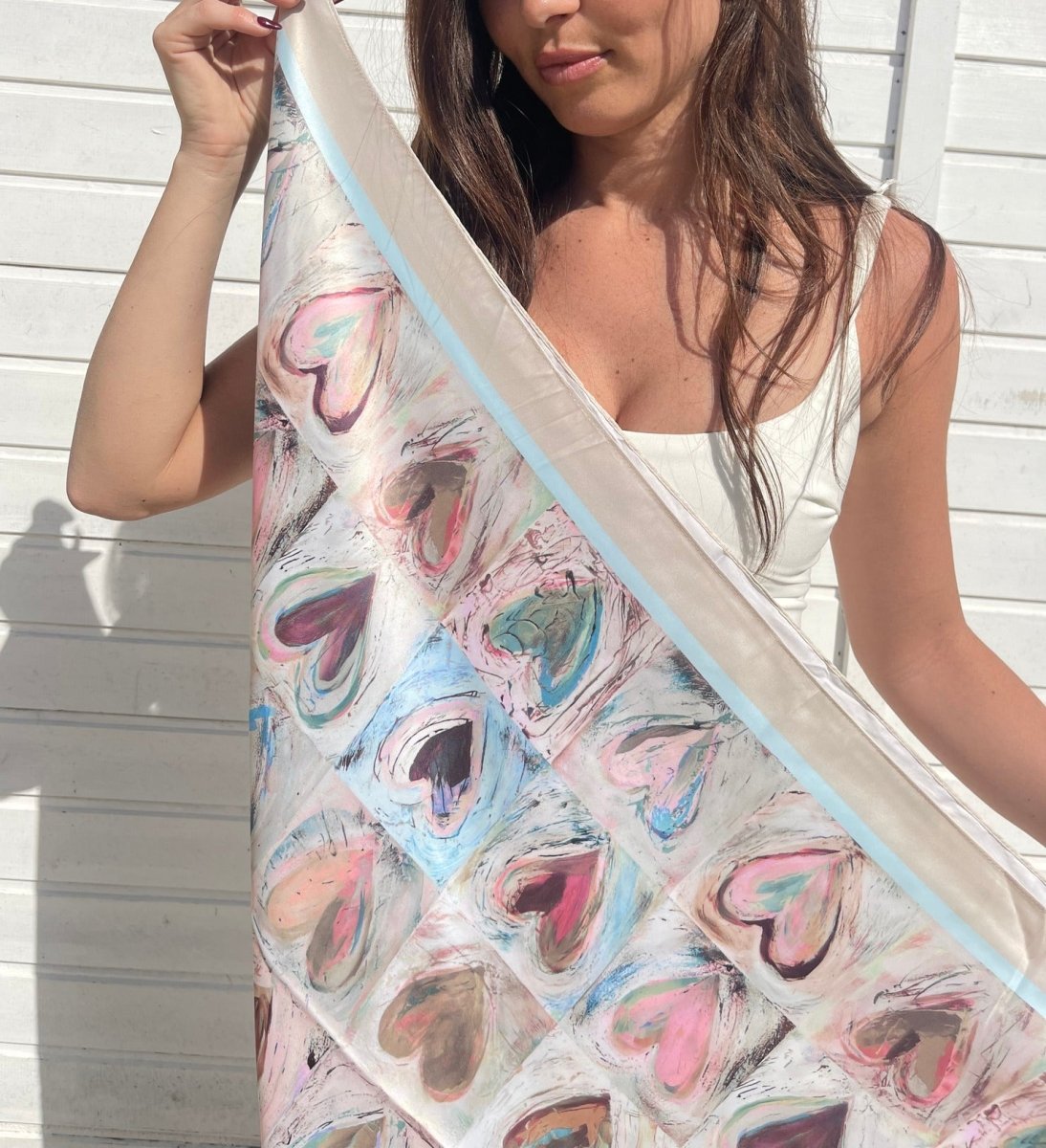 Foulard Abby – 90x90 cm – Effet Soie - Joe & Mey