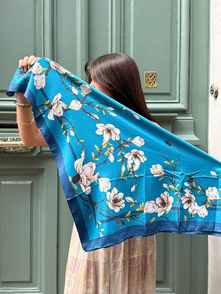 Foulard Abby – 90x90 cm – Effet Soie - Joe & Mey
