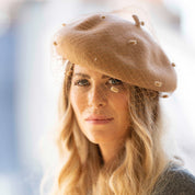 Béret en Laine avec voilette