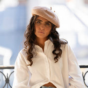 Béret en Laine avec voilette